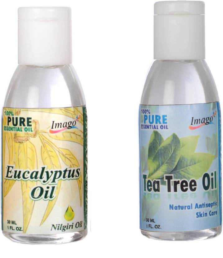 Imago Eucalyptus Tea Tree Essential Oil For Skin Hair Massage
