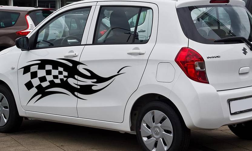 Wallmantra Sports Sticker For Sides Price In India Buy