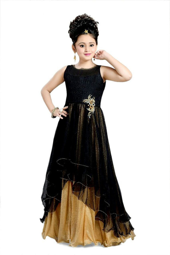Girls Maxi/Full Length Party Dress 