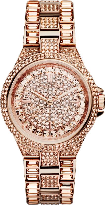 MICHAEL KORS Analog Watch - For Women - Buy MICHAEL KORS Analog Watch - For  Women MK5948 Camile Rose Crystal Pave Online at Best Prices in India |  