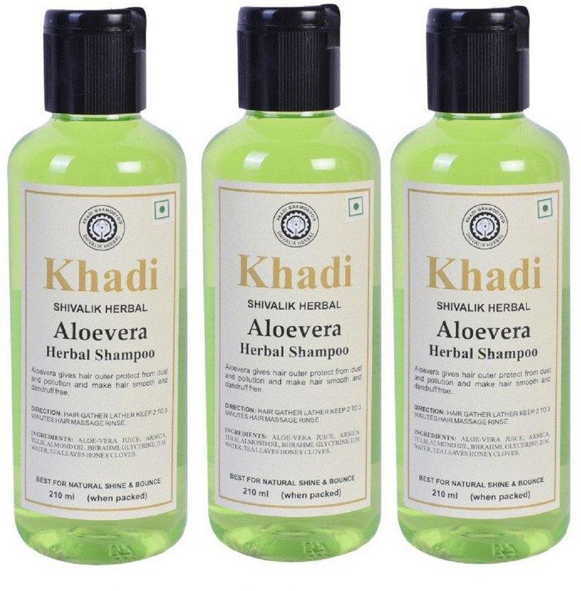 Khadi Herbal Aloevera Shampoo(630 ml)