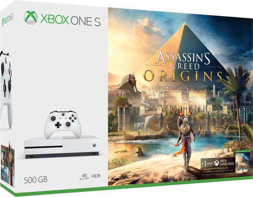 Microsoft Xbox One S 500 Gb With Assassin S Creed Origins