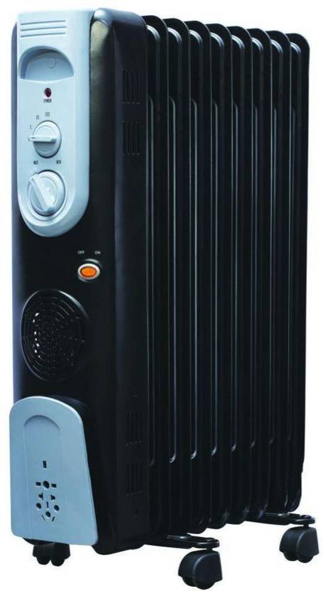 V Guard Rh9f 1000 Rh9f 1000 Room Heater Black Oil Filled