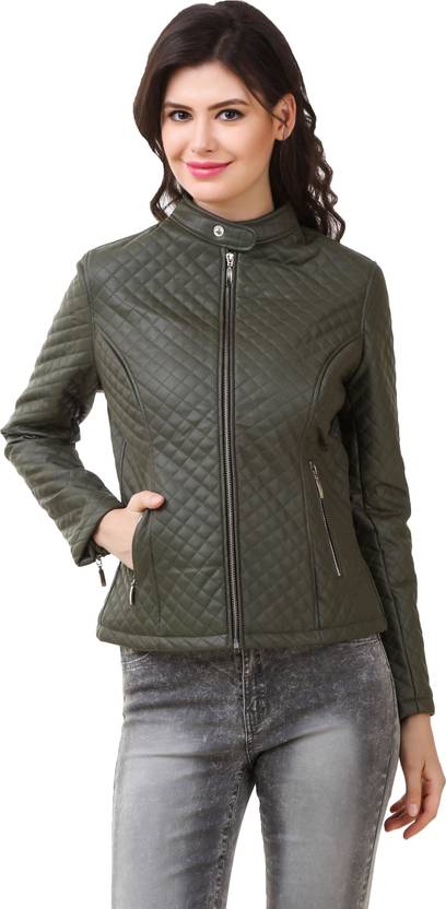Perryjones Full Sleeve Self Design Women S Jacket