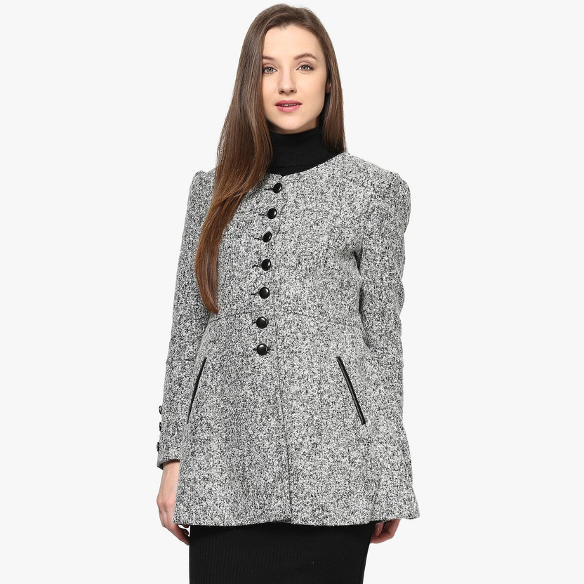 Full Sleeve Solid Women Jacket 