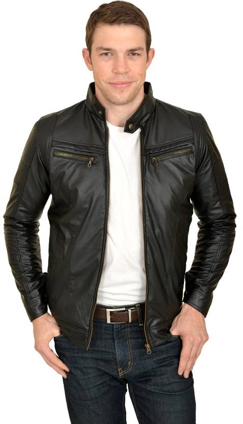 Tripr Full Sleeve Solid Men Jacket - Buy Black Tripr Full Sleeve ...