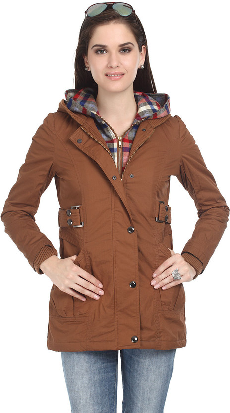 Full Sleeve Solid Women Jerkin Jacket 