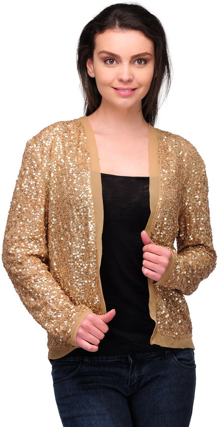 golden shimmer jacket