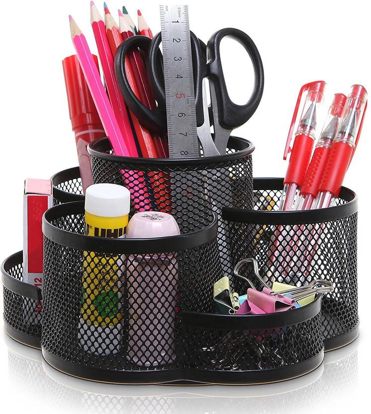 Flipkart Com Kincart 7 Compartments Metal Mesh Pen Holder Desk Kincart 7 Compartments Metal Mesh Pen Holder Desk Organizer