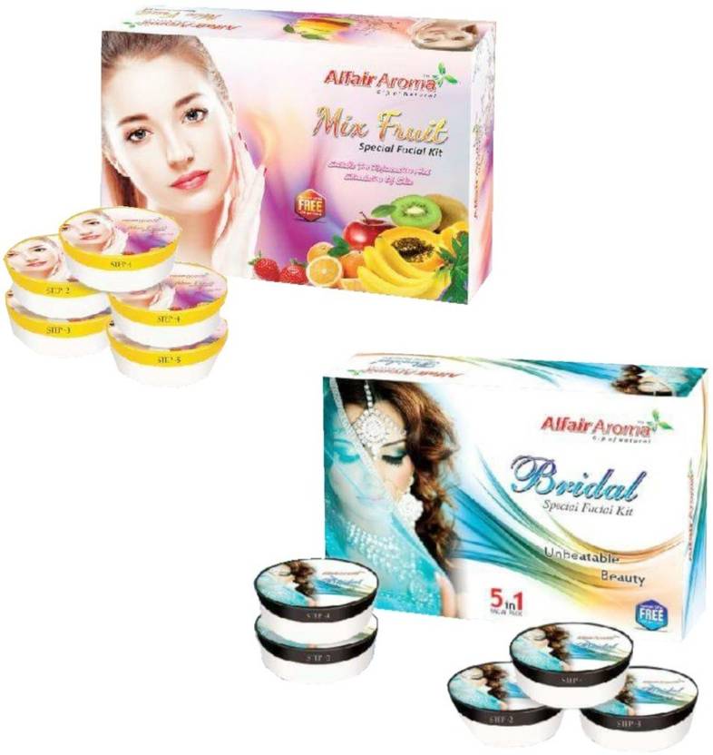 Alfair Aroma Mix Fruit Bridal Facial Kit Price in India, Buy Alfair