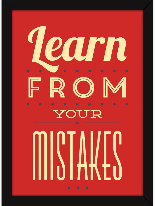 Yourself Motivational Inspirational Positive Thoughts Quote Poster Print Wall 90