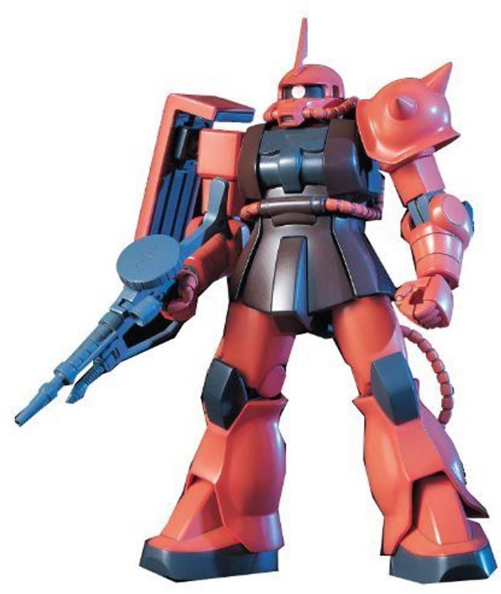 Bandai Hguc 1 144 Ms 06s Char Aznable Zaku Ii Mobile Suit