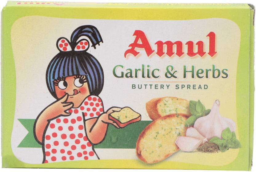 Amul Garlic & Herbs Salted Butter Price in India Buy Amul Garlic