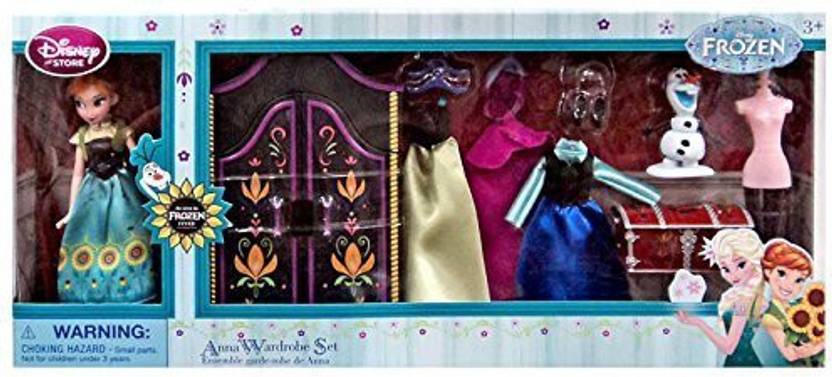 Disney Frozen Frozen Fever Anna Wardrobe 5 5 Doll Playset Frozen