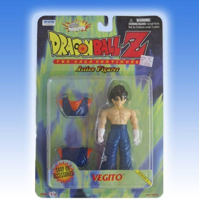 Dragon Ball Z 5 Vegito Action Figure Early Irwin Toys Very Rare 5
