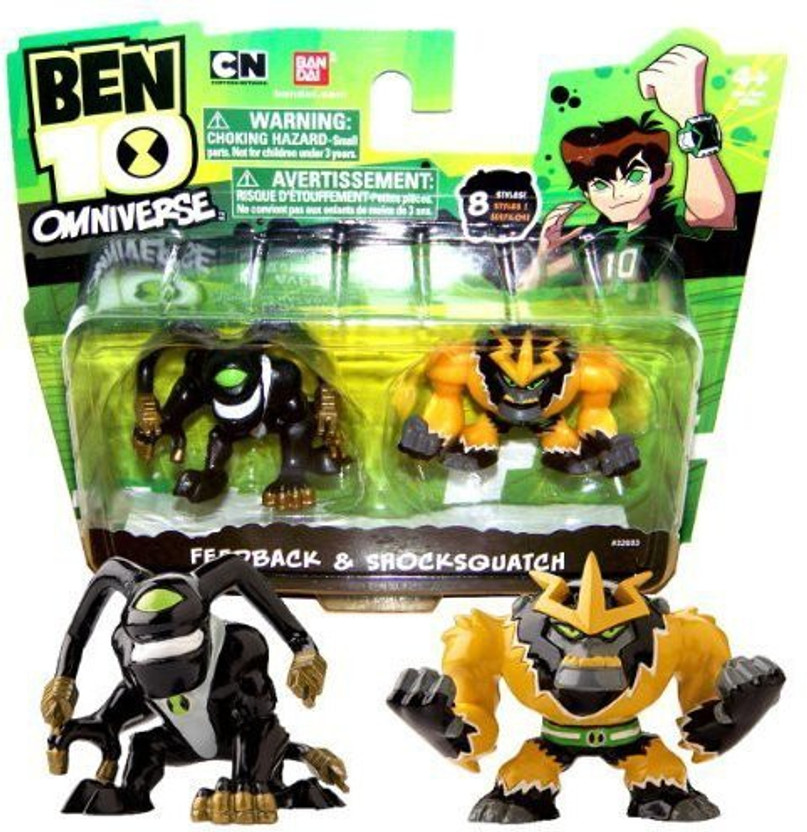 ben 10 omniverse shocksquatch action figure