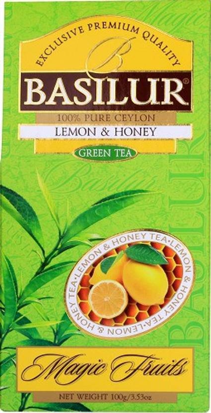 Basilur Tea Basilur-100g-Lemon&Honey Lemon, Honey Green Tea Box Price ...