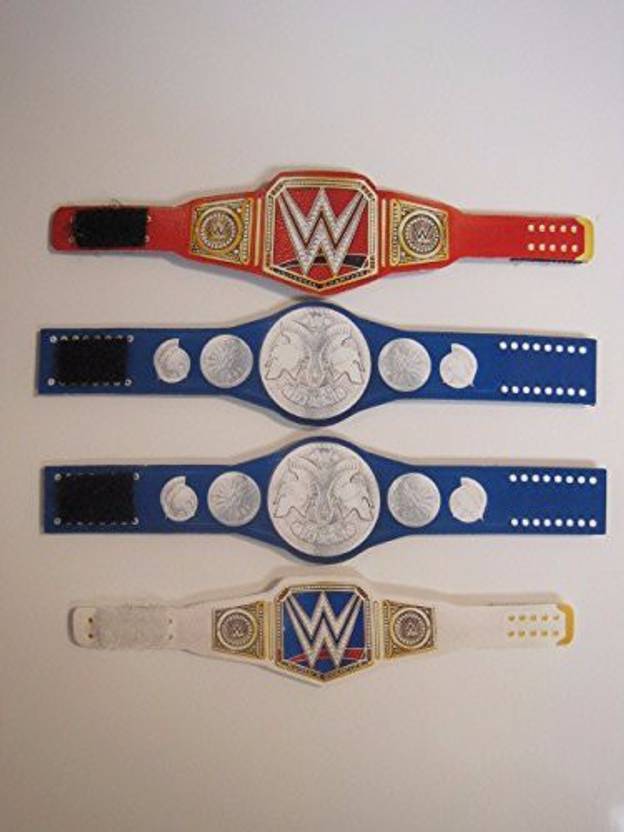 Ring Bling Customs 4 Custom Wrestling Belts For Wwe Action Figures 4