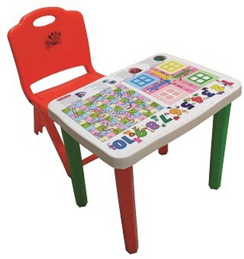 Surety For Safety Kids Seating Table Chair Plastic Desk