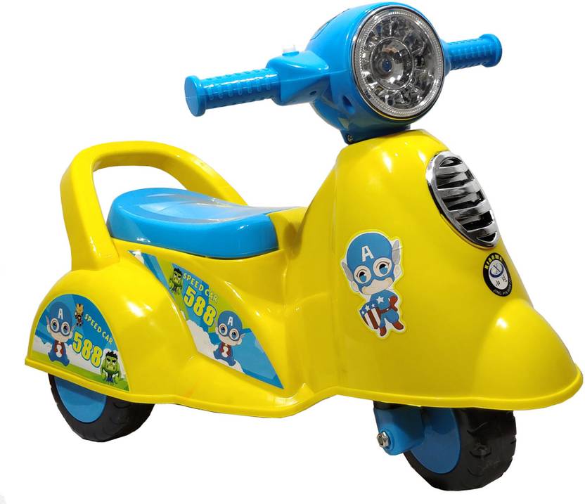 Jack Royal Push Ride ons Kids Super Bike toy Bike Non Battery