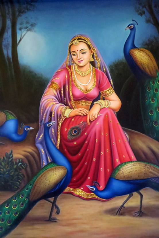 Painting Wallpaper Rajasthani