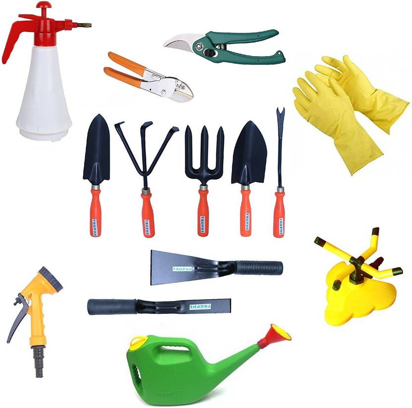 Truphe Garden Tools Box 14 In 1 Tool Combo Pack Truphe Garden Tools Box 14 In 1 Tool Combo Pack Kit