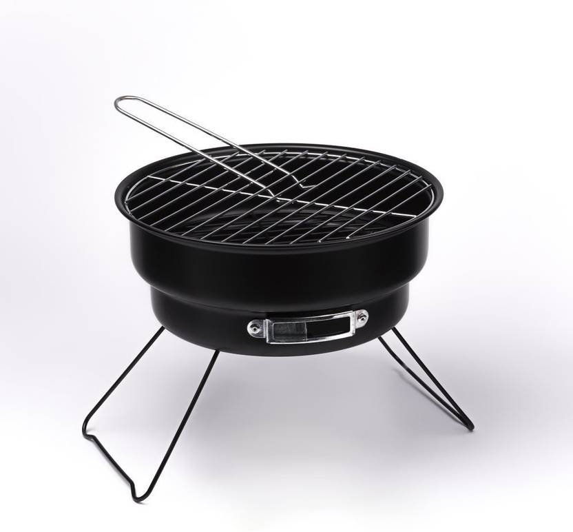 Skitchen Round Shape Barbeque Portable Charcoal Barbecue Table Skitchen Round Shape Barbeque Portable Charcoal Barbecue Table Camping Outdoor Garden Grill Bbq Rib Roaster