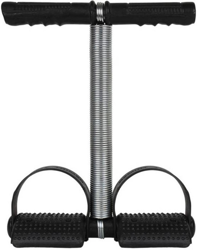 Buy Again Single Spring Tummy Trimmer-Waist Trimmer-Abs Exerciser-Body Toner-Fat Buster- Multipurpose Fitness Equipment for Men and Women Ab Exerciser(Black)