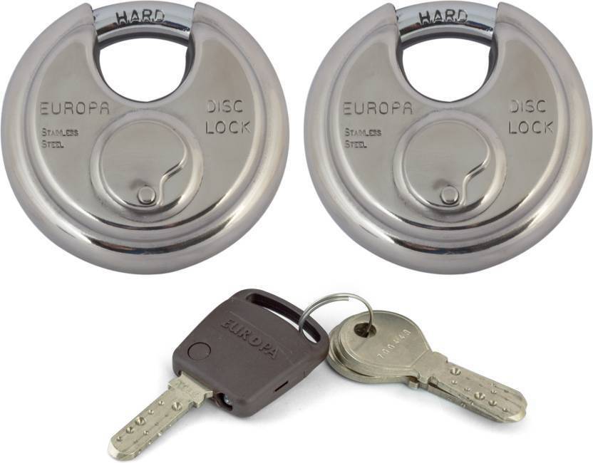 Europa Disc Padlock 390 SS TW Twin Pack Padlock Buy Europa Disc