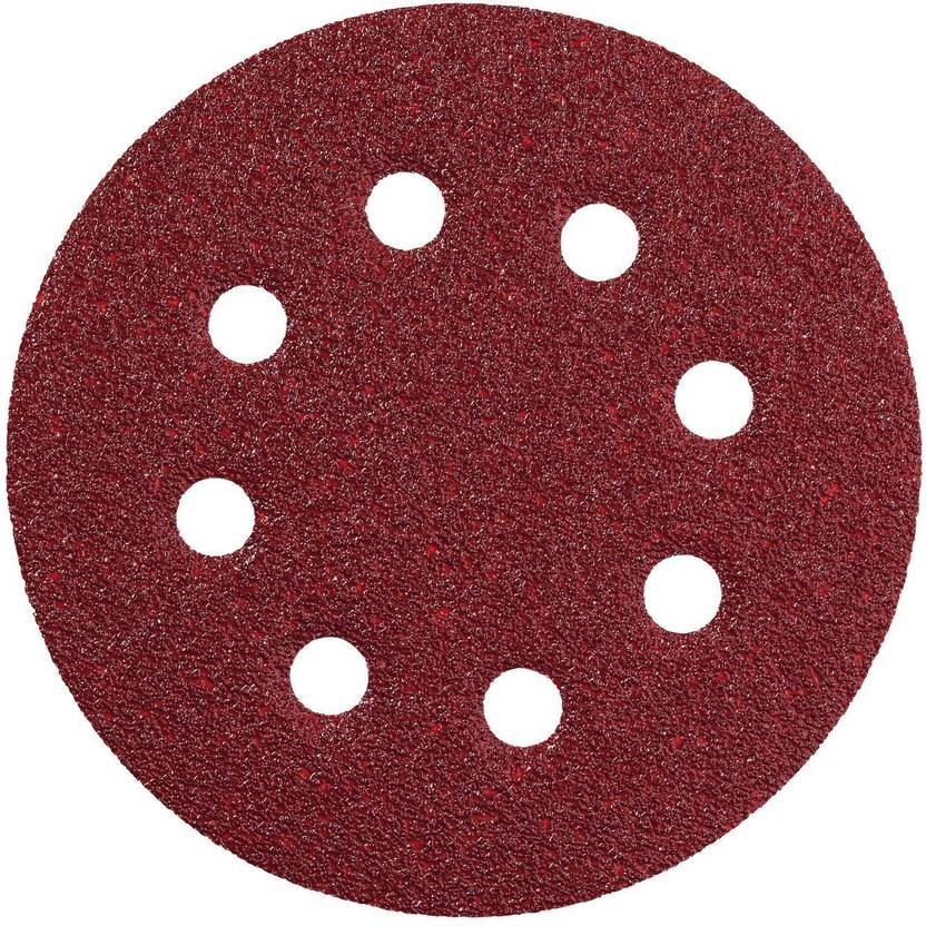 ISC Velcro Sanding Disc Paper 120 Grit For Velcro Pad 5" Pack of 10 Pcs