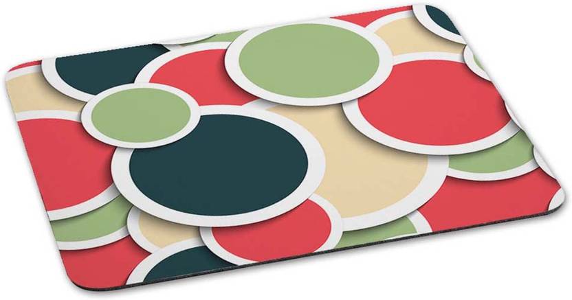 100yellow Mouse Pad Circle Printed Mouse Pad Designer High