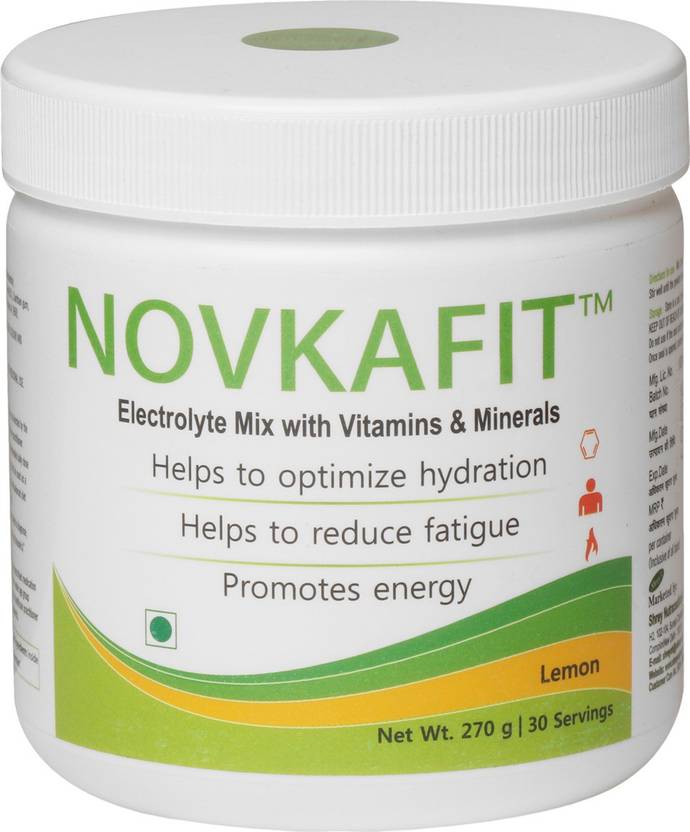 Novkafit Electrolyte Powder Mix With Vitamins Minerals