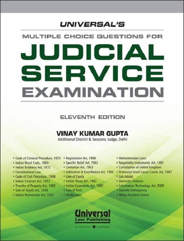 Universal's Multiple Choice Questions For Judicial Service Examination