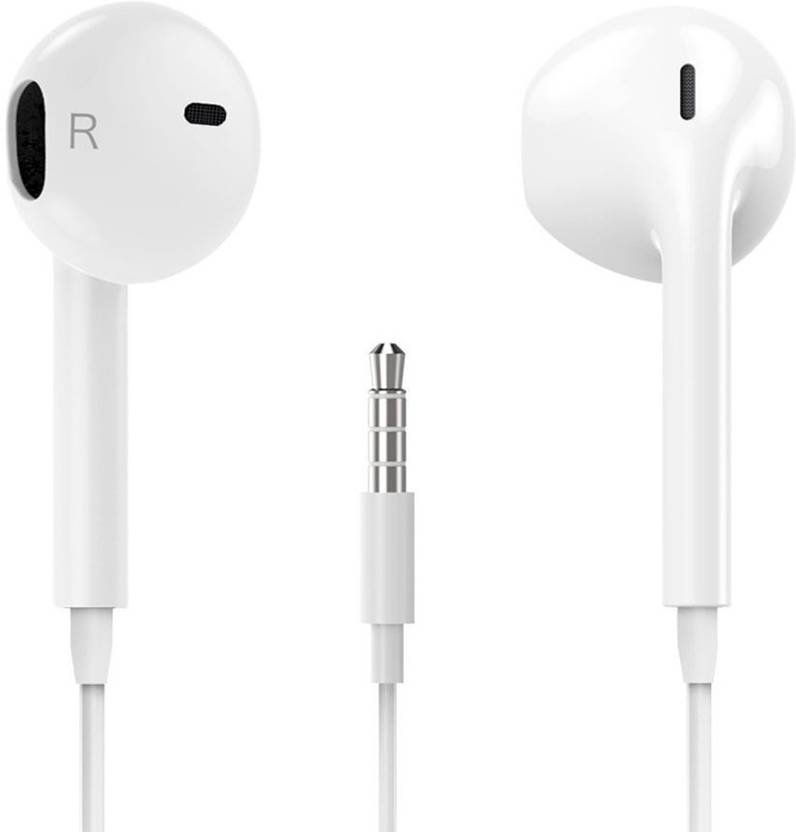Vibex Best Wired In Ear Earbud Headphones With Mic Remote