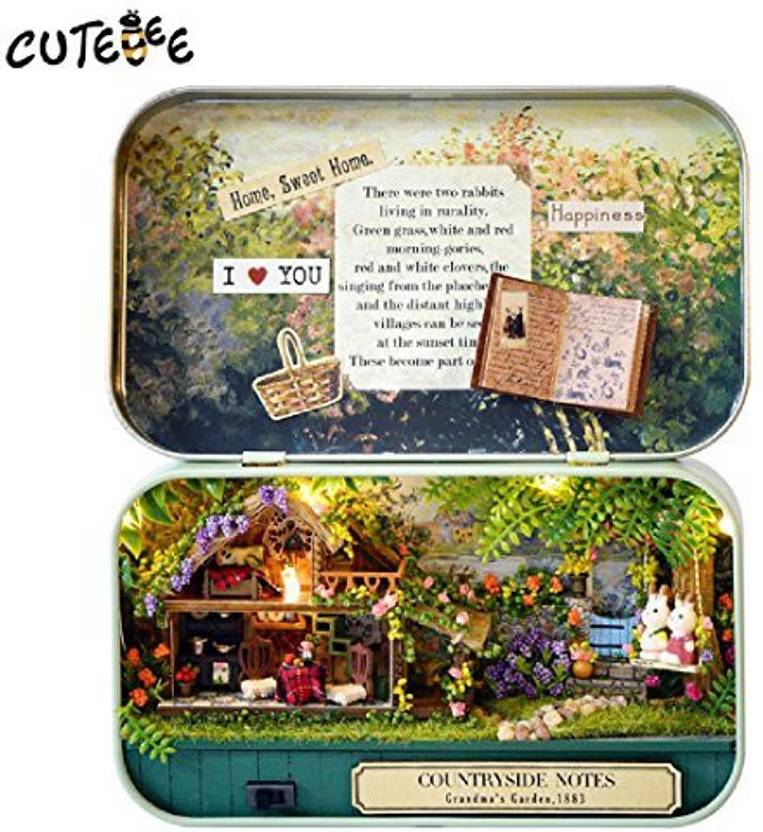 Crystalbella Toy Handmade Furniture Diy Miniature Doll House