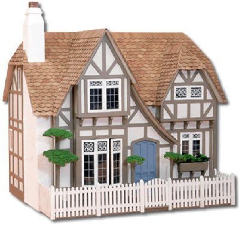 1 Inch Scale Greenleaf Willow Dollhouse Kit