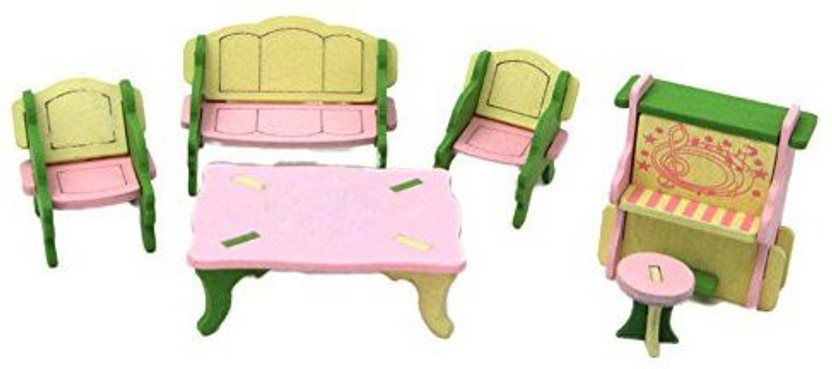 bigjigs dolls house furniture set