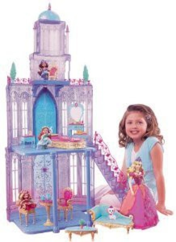 castle barbie house