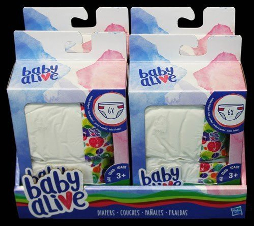 baby alive with diapers