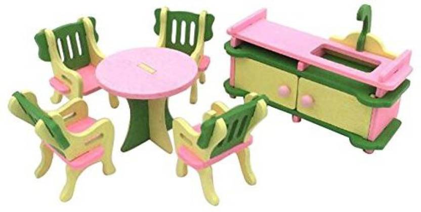 Dragon Sonic Simulation Furniture Table Doll Toy Kitchen Home