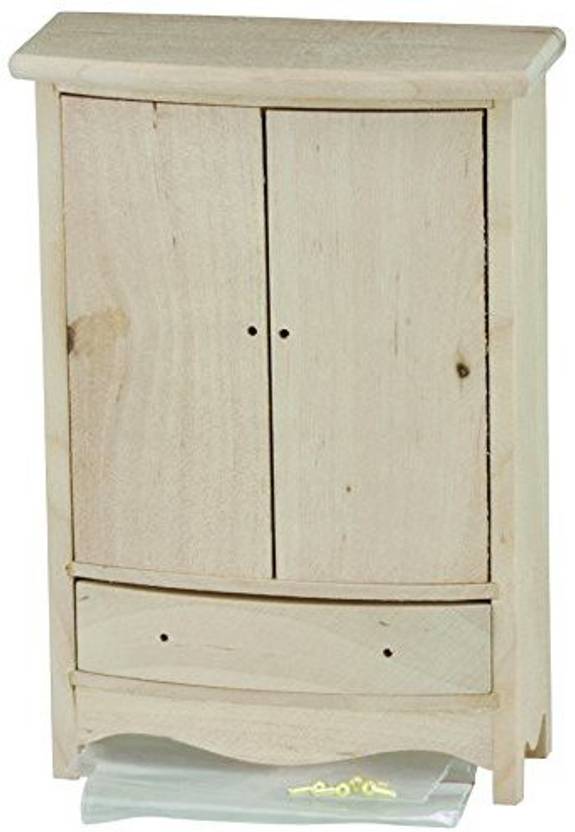 Classics By Handley Dollhouse Armoire Unfinished Dollhouse