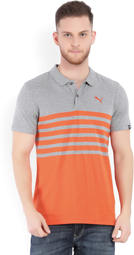 Grey and orange shirt clearance