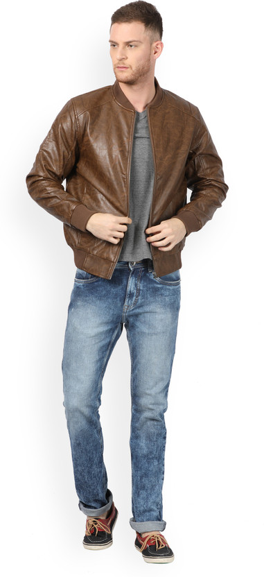 Full Sleeve Solid Men Jacket 