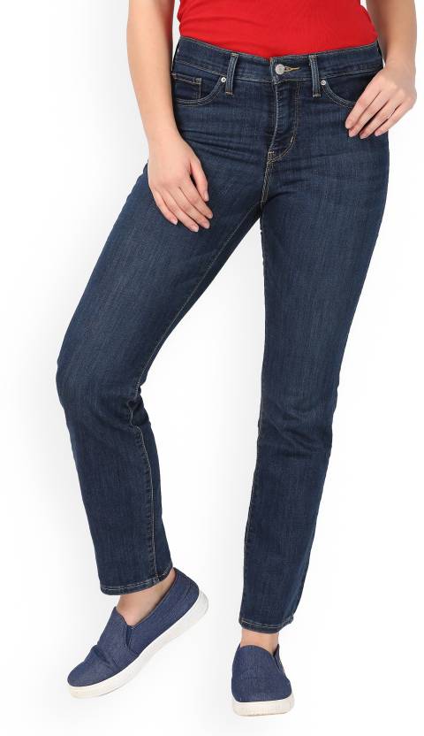 LEVI'S Slim Women Blue Jeans - Buy Blue LEVI'S Slim Women Blue Jeans Online  at Best Prices in India 