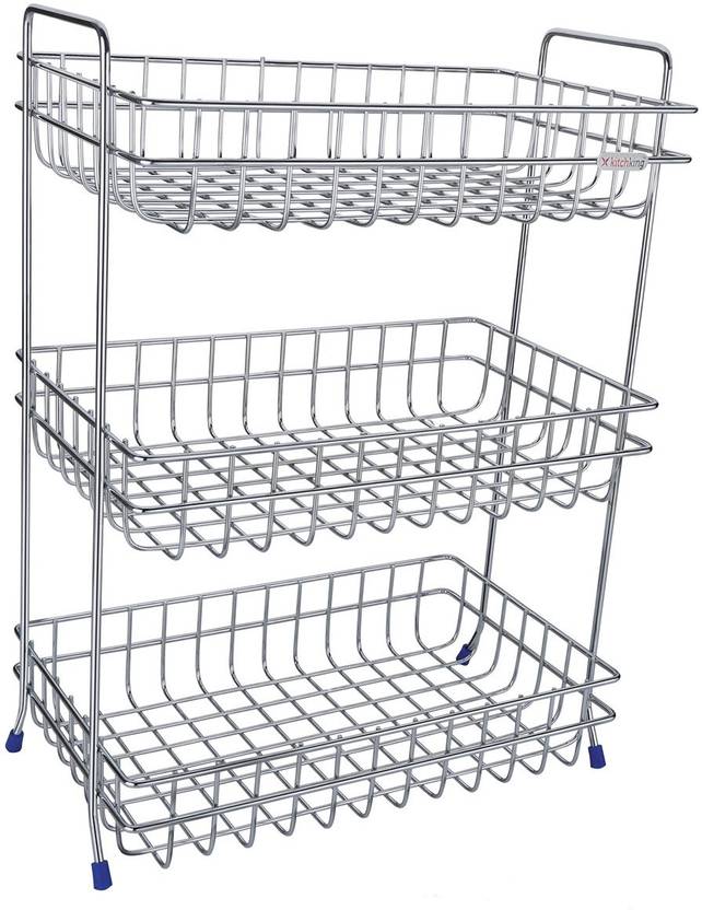 Sarangware Vegetable Fruit Basket Kitchen Storage Triple