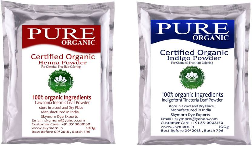 Subh Selection Natural Hair Color 100 Pure Henna And Indigo