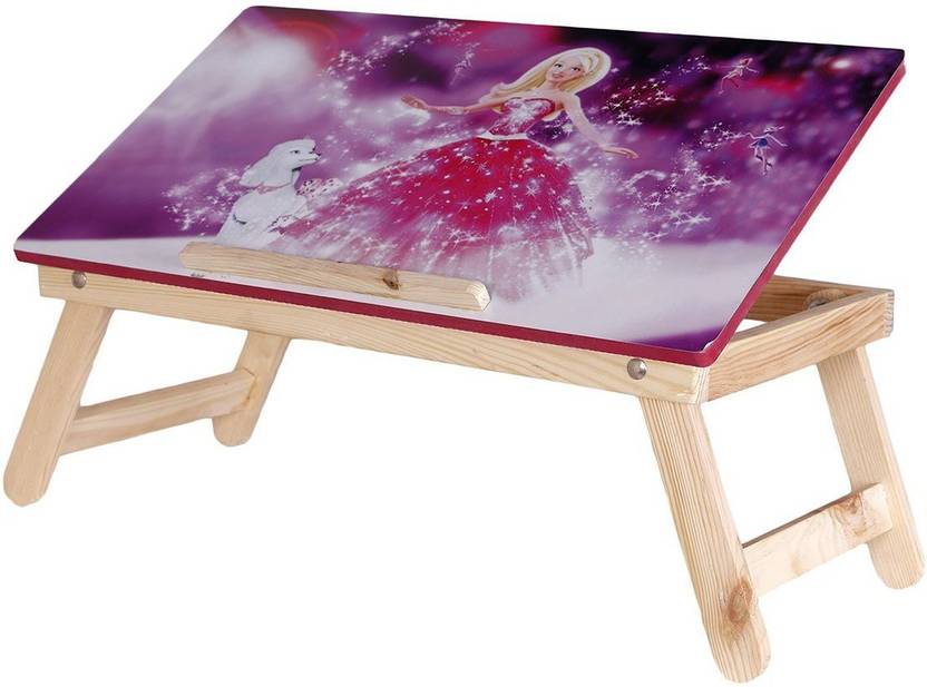 Multi Table Foldable Cute Girl Character Printed Wooden Multipurpose Multi Table Foldable Cute Girl Character Printed Wooden Multipurpose Kids Study Adjule Laptop Wood Portable