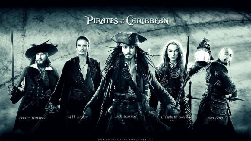 Movie Pirates Of The Caribbean Pirate Hd Wall Poster Poster Print On