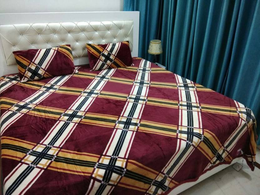 Casadcor Velvet Crib Abstract Bedsheet Buy Casadcor Velvet