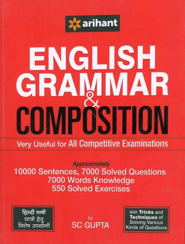Comprehensive English Grammar Composition Sc Gupta